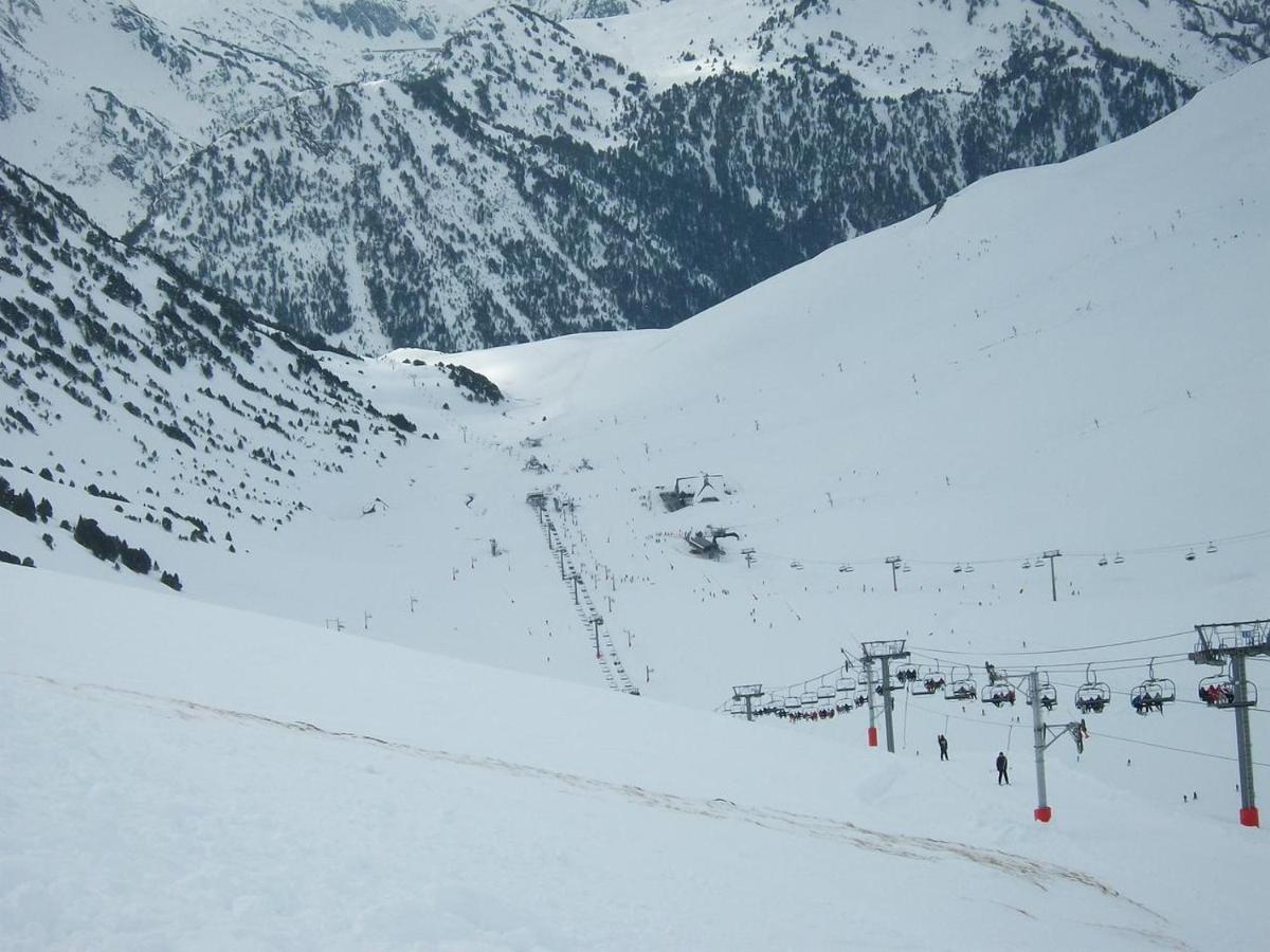 Appartement Pieds Des Pistes Saint-Lary-Soulan Exterior foto